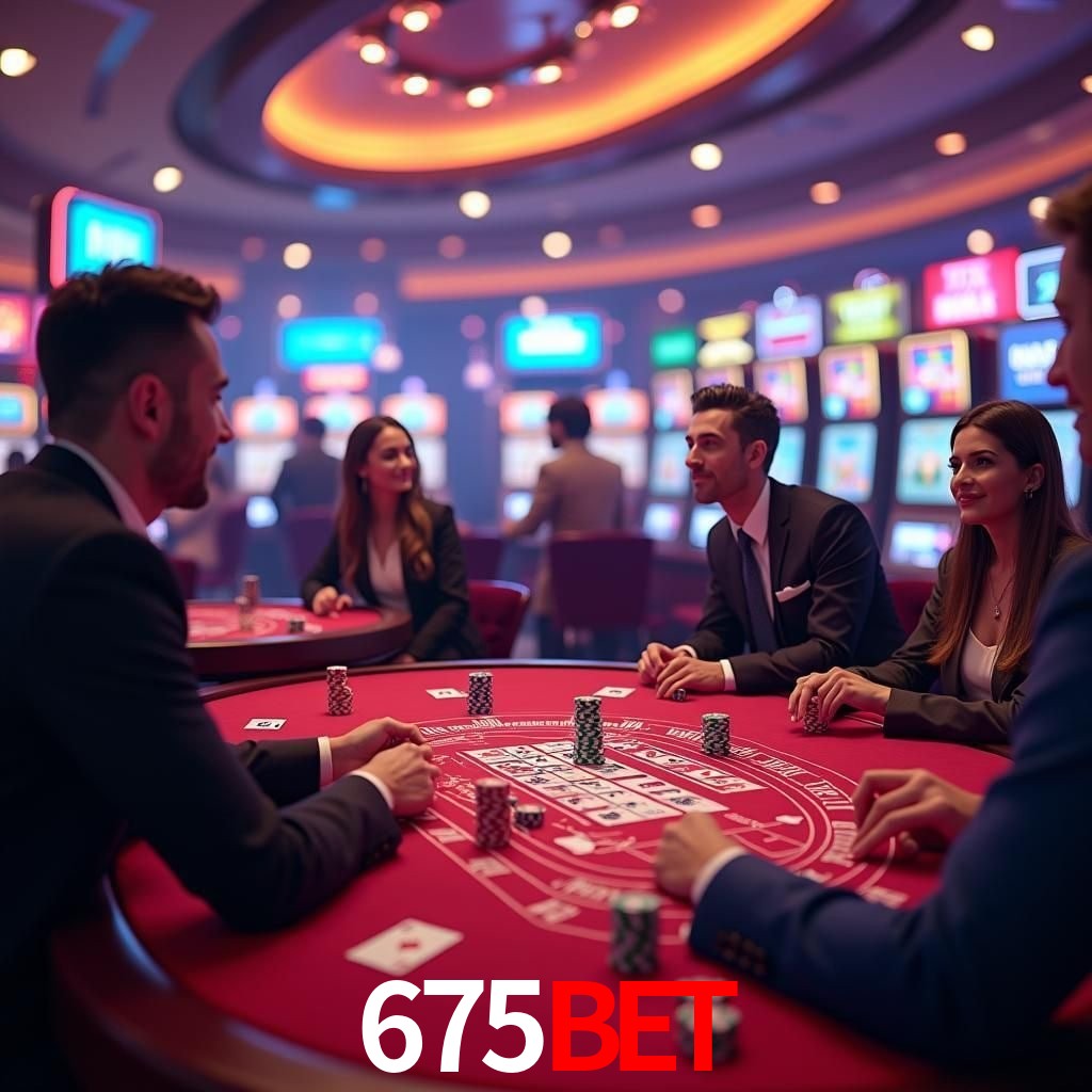 Interface do App 675bet